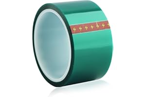 NINEFOX Resin Tape for Epoxy Resin Molding, 2IN W x 108FT L, Thermal Adhesive Tape, High Temperature Resistance Easy Peeling, Epoxy Release Tape for River Tables, Remove Residue