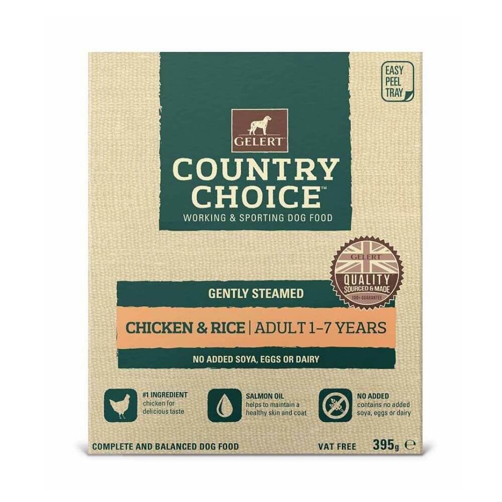Gelert Country Choice Tray Chicken 395g