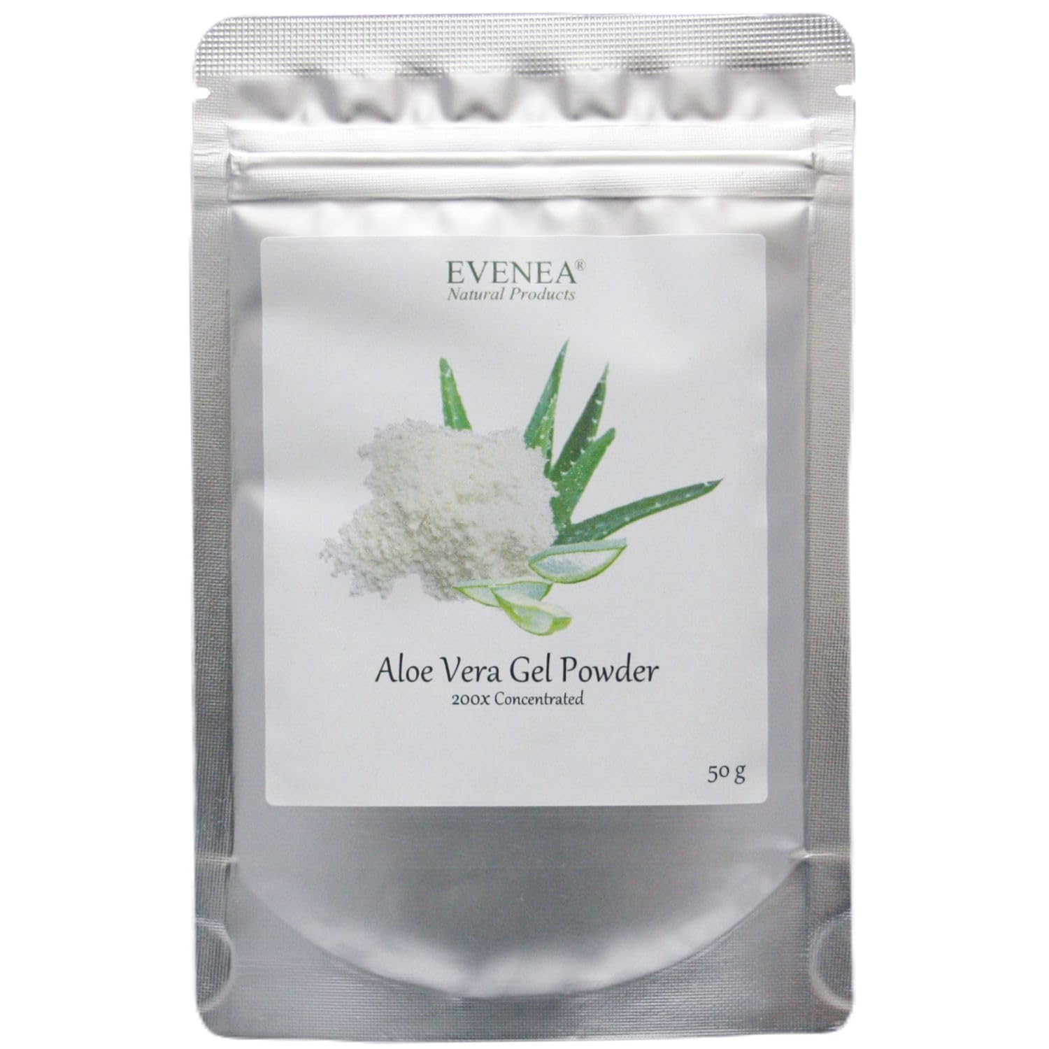 Aloe Vera Gel Powder - 200x Concentrated - Premium Quality (50g)