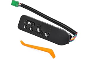 YiZenion 15116863 Seat Heater Switch Front Left Driver Side Compatible with Chevy Silverado 1500 2500 3500, GMC Sierra 1500 2