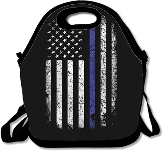 thin blue line lunch box