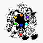 Undertale Vinyl Waterproof Sticker Decal Car Laptop Wall Window Bumper Sticker 5"