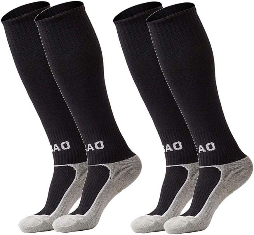 VANDIMI Little Boys/Girls Outfits Compression Long Sport Soccer Socks Pack (Kids/Youth Gifts)