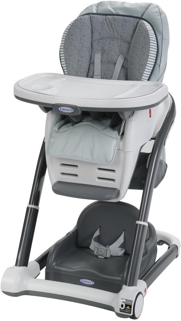 5 point harness high chair