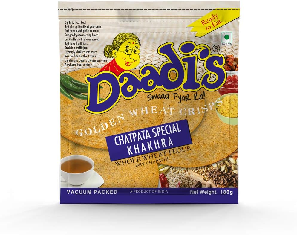Daadi's Chatpata Special Khakhra, 180g