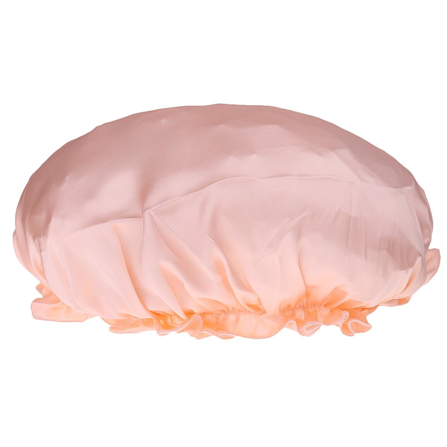 phenovo pure silk sleeping cap sleep hat night hair care bonnet scarves grey
