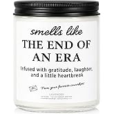 Retirement Gift for Woman – Unique & Heartfelt Retirement Gifts for Men – Lavender Memorable Farewell Gifts for Coworkers, Present for Boss, Friend, Office Goodbye Party by Joyqua, White