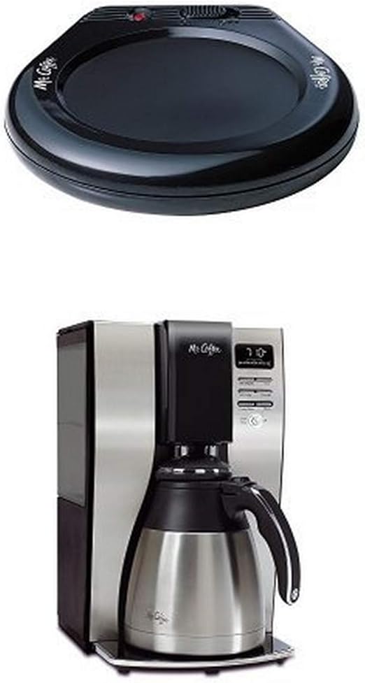 Mr. Coffee MWBLK Mug Warmer and BVMCPSTX91 Optimal Brew 10