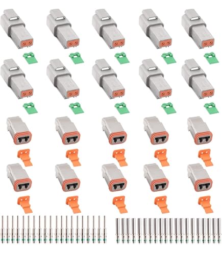 Bouchons D’étanchéité Blancs - 50 Pièces - Compatibles Deutsch DT/DTP - Référence 114017