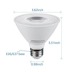 TORCHSTAR PAR30 Short Neck LED Bulb, 8W Equivalent