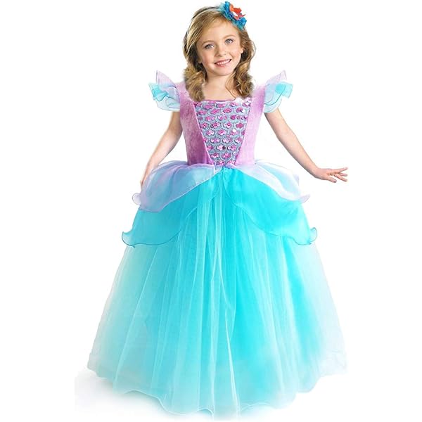 Amazon.com: Sinleey Kids Girls Halloween Alien Dress Metallic Princess Dress  Cosplay Halloween Themed Fancy Party Dress Up Silver 10 Years : Clothing,  Shoes & Jewelry