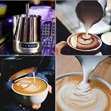 Dailyart 600ml Milk Frothing Pitcher with Thermometer Dripless Spout 304 view 5