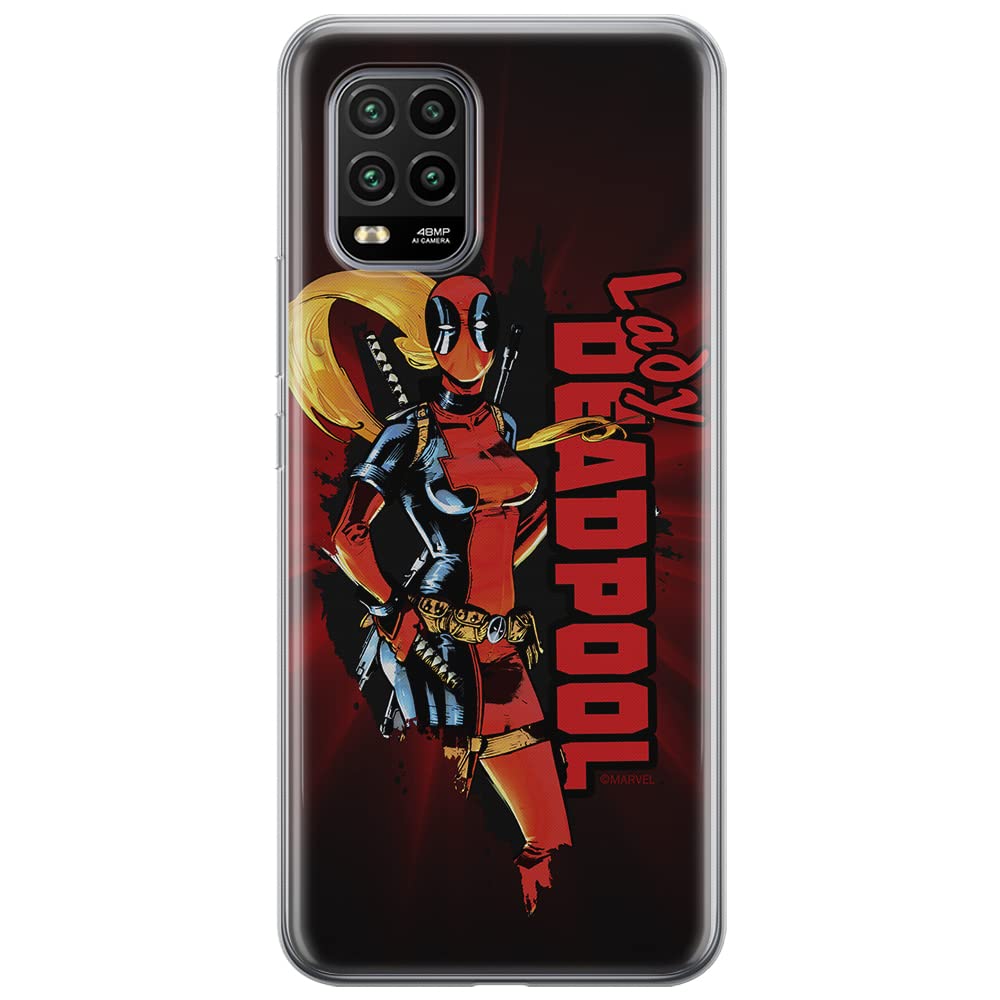 ERT GROUP mobile phone case for Xiaomi MI 10 LITE original and officially Licensed Marvel pattern Deadpool 009 optimally adapted to the shape of the mobile phone, case made of TPU — image 1