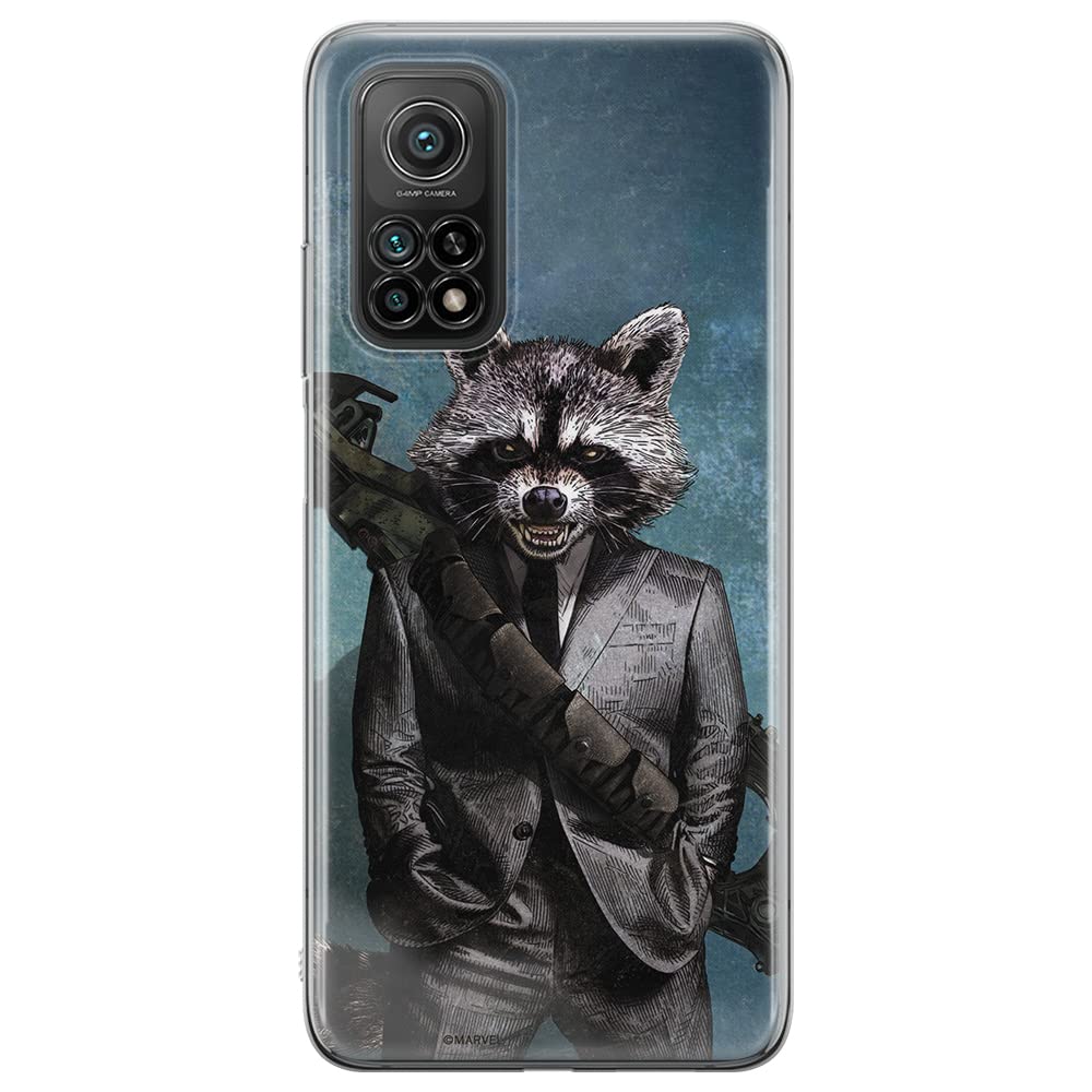 ERT GROUP mobile phone case for Xiaomi Redmi Note 11 Pro 5G/11 Pro 4G original and officially Licensed Marvel pattern Rocket 002 adapted to the shape of the mobile phone, case made of TPU