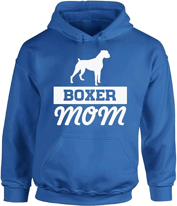 Amazon.com: Boxer Mom Hoodie Hooded Sweatshirt Boxer Pug Lover For Mom Hooded Sweatshirt Top Dog 