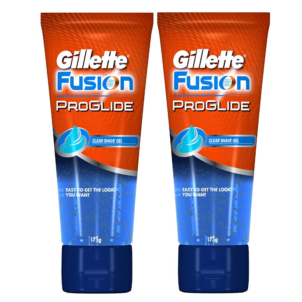 Gillette Fusion Proglide Clear Shave Gel 5.9 oz (Pack of 2) Buy Online