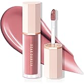 DEARDAHLIA Petal Drop Liquid Blush (Rosily) - Liquid Serum Blush, US Exclusive Color, Watercolor Finish, Hydrating, Blendable & Buildable, Lightweight Dewy Flush, Vegan Korean Makeup, 0.14 oz