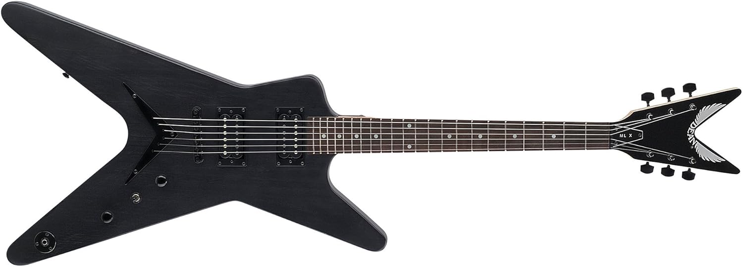 Dean Guitars MLXM Electric Guitar Trans Black Amazon.co.uk Musical