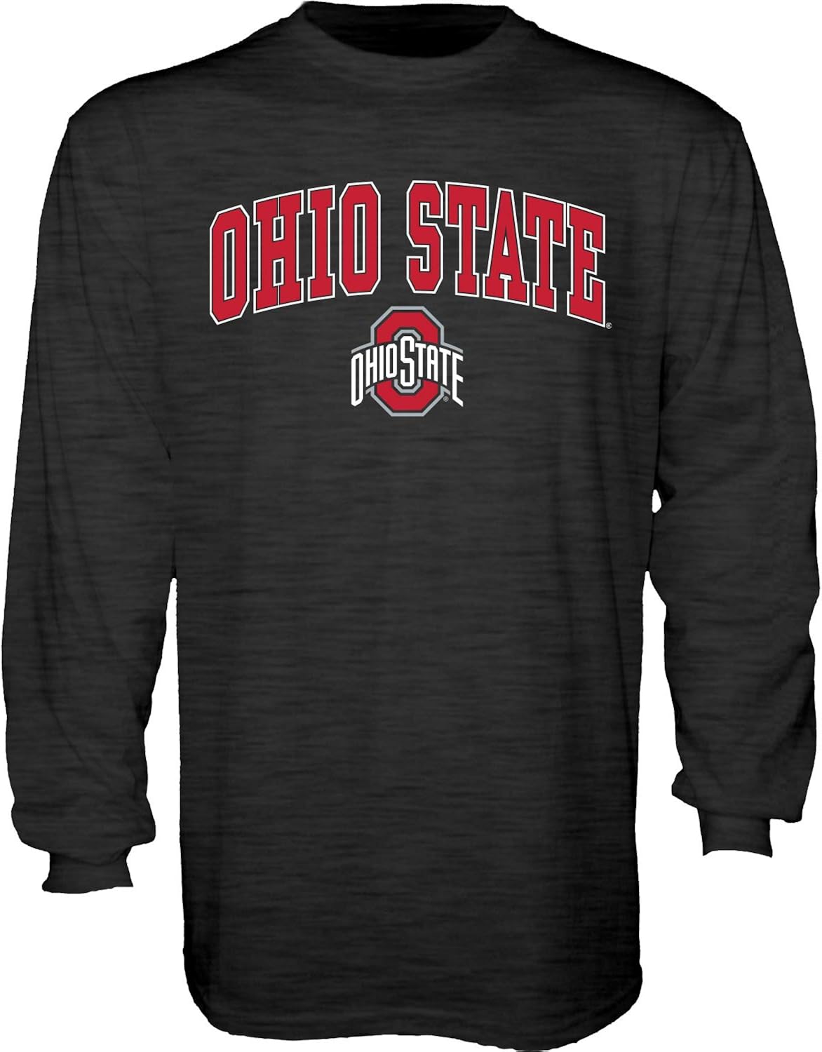 Blue84 NCAA mens Long Sleeve T Shirt Dark Heather Arching Over