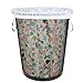 Teamoy (2 Pack) Reusable Pail Liner for Cloth Diaper/Dirty Diapers Wet Bag, Jungle+Purple