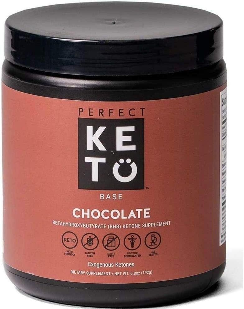Exogenous Ketones Powder, BHB Beta-Hydroxybutyrate Salts Supplement, Best Fuel for Energy Boost, Mental Performance, Mix in Shakes, Milk, Smoothie Drinks for Ketosis – New Chocolate, 9.0 oz (255 grs): Health & Personal Care