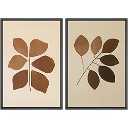 MUDECOR Framed Canvas Print Wall Art Set Minimal