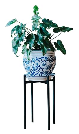 Amazon.com : Plant Stand for Indoor and Outdoor Pots - Black, Metal