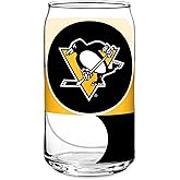 Rico Industries NHL Hockey Standard 16-oz Can Shaped Glass