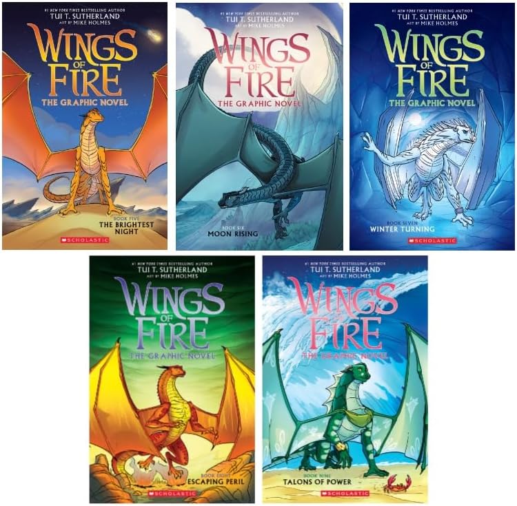 Wings of Fire Books 11 to 15 Book Set: Tui T. Sutherland: Amazon
