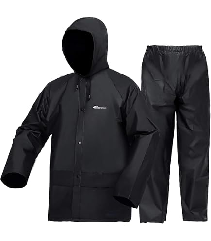 Amazon.com: HANMENGXUAN Rain Suit, Rain Gear for Men Women