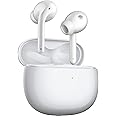 Xiaomi Buds 3, Up to 40dB ANC, 3 ANC Modes, Dual Transparency Modes, Dual-Magnetic Dynamic Driver, Hi-Fi Sound Quality, 32 Hours Battery Life, IP55 Dust and Water Resistance, Wireless Charging, White