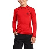 Body Glove Boys Swim Shirt - UPF 50+ Sun Protection Quicky Dry Long Sleeve Rash Guard for Boys Youth Kids Swimwear (5-14)