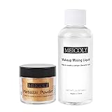 MEICOLY Metallic Gold Face Paint, 0.7 Oz Powder