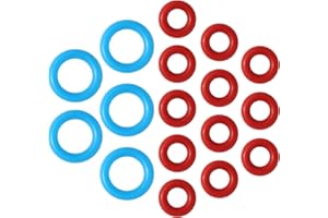 Abeskch O-Rings Seal for Breville Espresso Machines BES900/920/980/990 (5 Pcs Large Size, 12 Pcs Small Size)