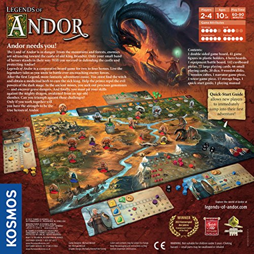 Legends of Andor Board Game