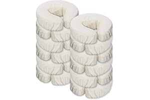 Master Massage Microfiber Face Cushion Cover 12 Piece Set Sand 1.32 Pounds (10149)