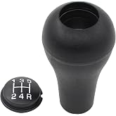 ApplianPar 5 Speed Manual Transmission Shift Knob with Insert for Dakota Durango Cherokee Wrangler Ram 1500 2500 3500 4500 5500