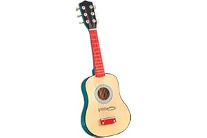 KidKraft Lil' Symphony Wooden Play Guitar, Kids Musical Instrument Toy, Gift for Ages 3+