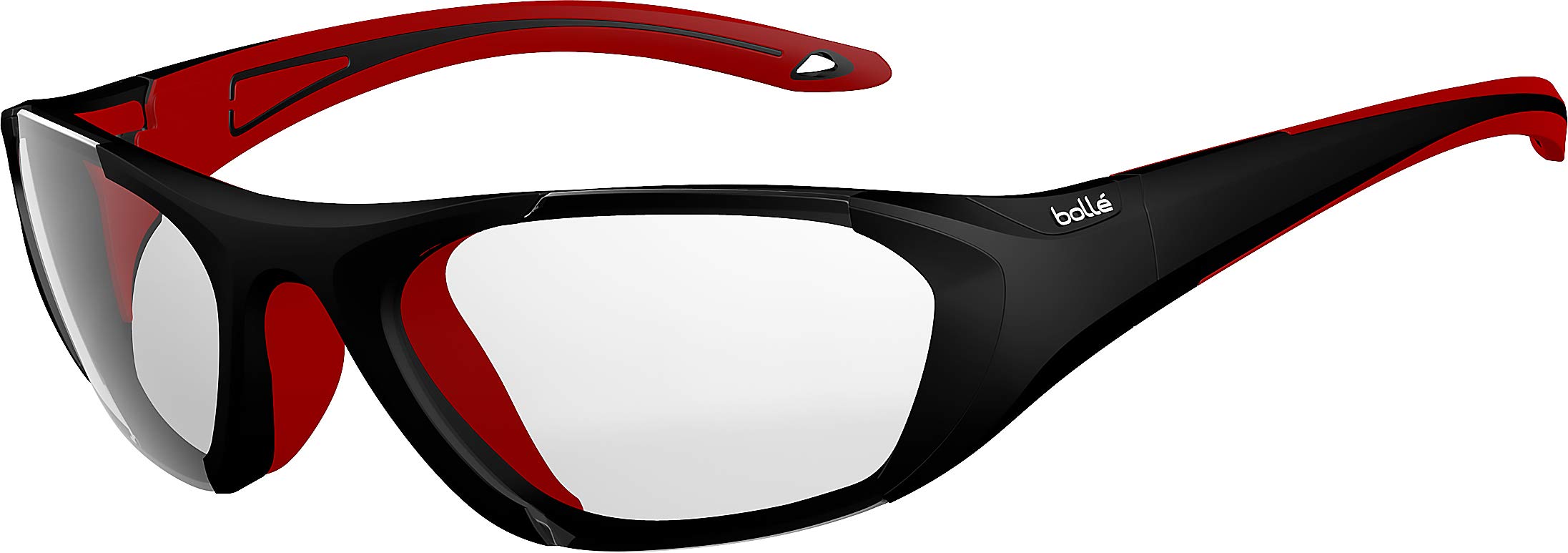 Bollé Baller Unisex Adult Sunglasses, Black Red Matte, 59
