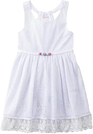 white sundress for toddler girl