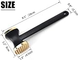 Kitchen Meat Tenderizer Heavy Duty Hammer Mallet Golden view 2