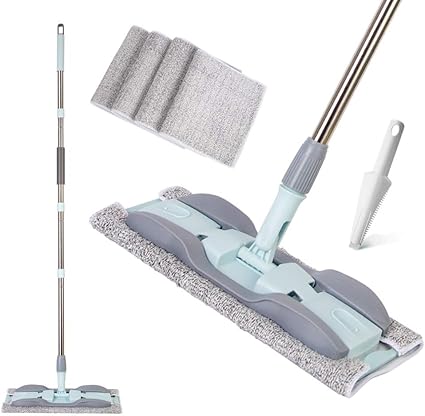 Amazon Com Mop 15 In Microfiber Hardwood Floor Mop 4 Washable Mop