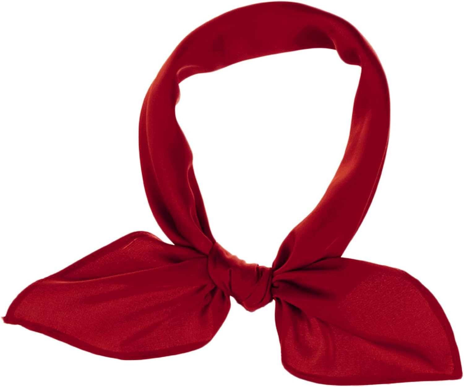 LL Ladies Pretty Neckerchief Soft Silky Square Scarf Vintage Inspired Many Color