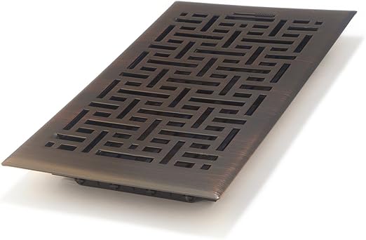 Accord Ventilation Amfrrbb610 Floor Register With Wicker Design 6