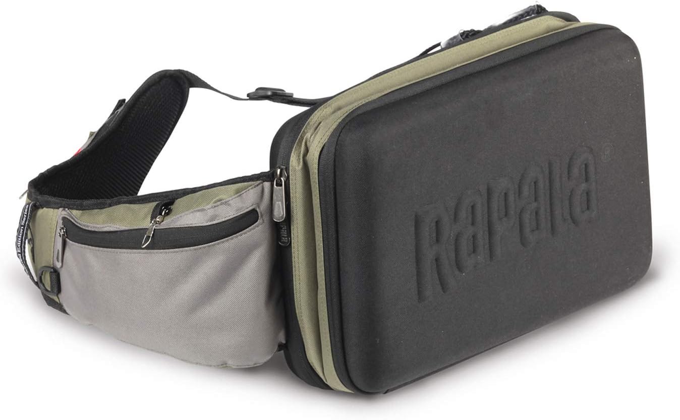 Rapala Limited Edition Magnum Sling Bag, King Size, Green/Black