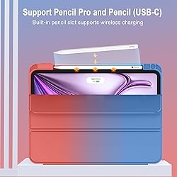 ZryXal New iPad Air 13 Inch Case M2 2024 with