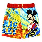 Disney Boys 2T-4T Mickey Mouse Swim Trunk