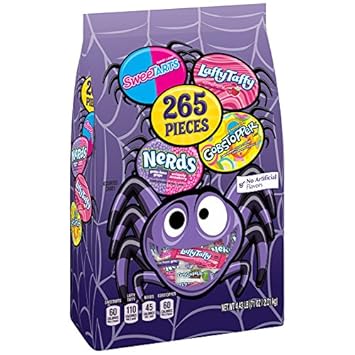 Nestle Assorted Halloween Sugar Bag, 265 pieces, 71 Ounce