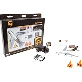 Daron UPS Airport Playset, Brown