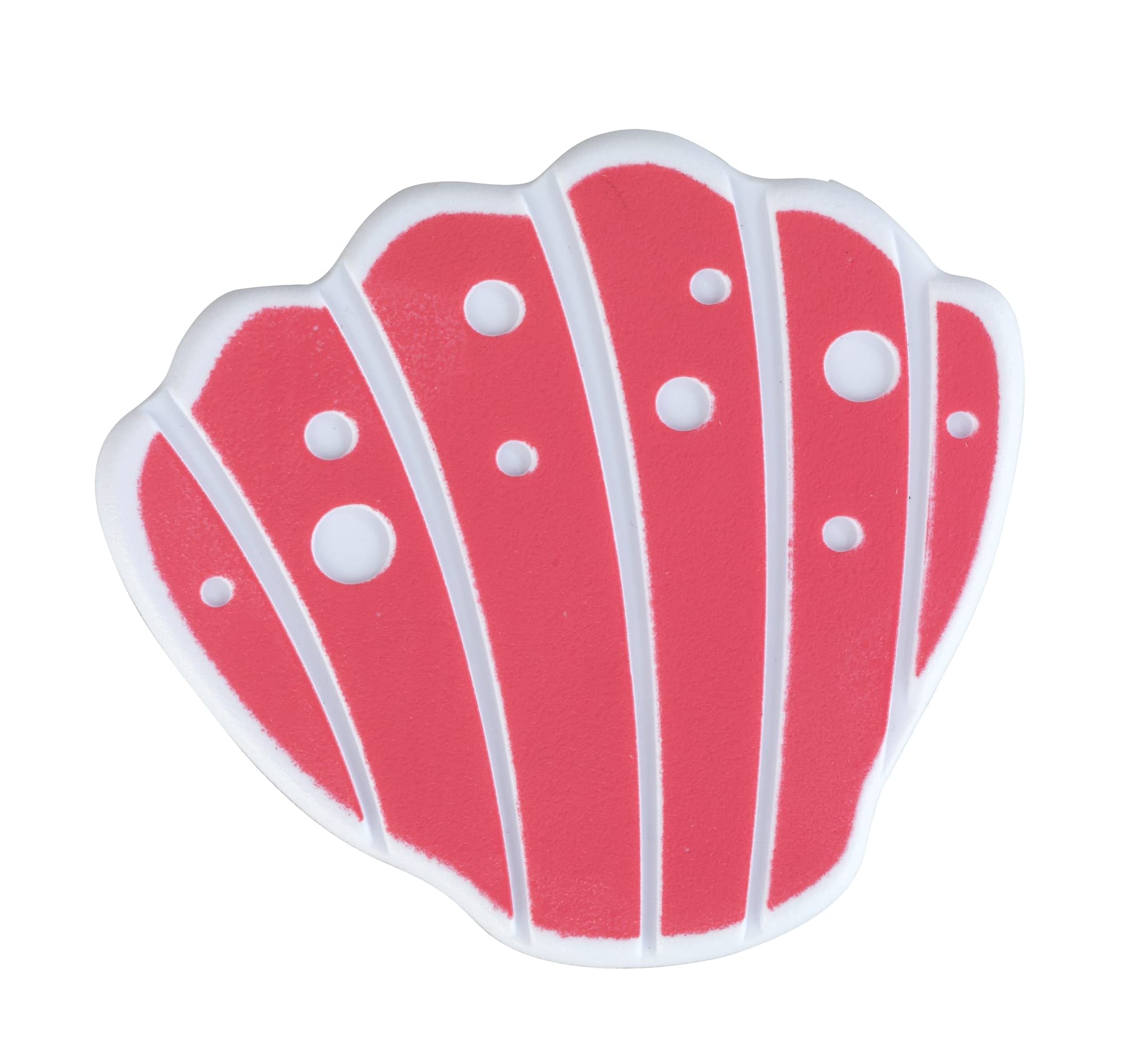 WENKO Set of 5 Non-Slip Stickers, Plastic, 10 x 10.5 cm, Pink